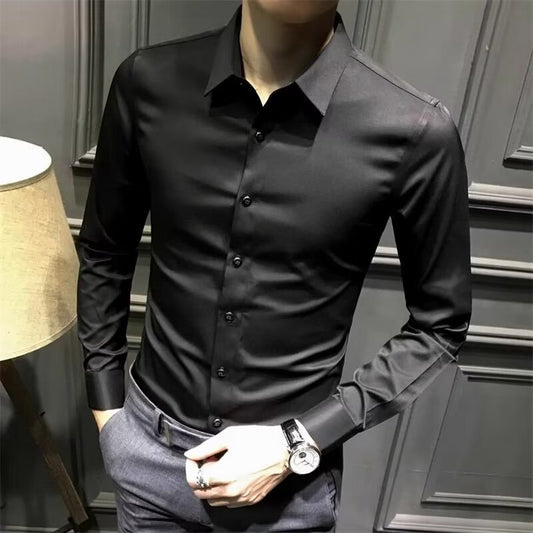 Business Casual Long Sleeve Shirt For Men