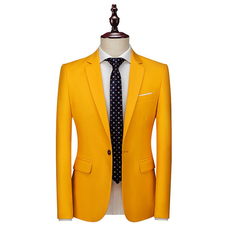 Slim-fit Korean-style Business Casual Formal Jacket